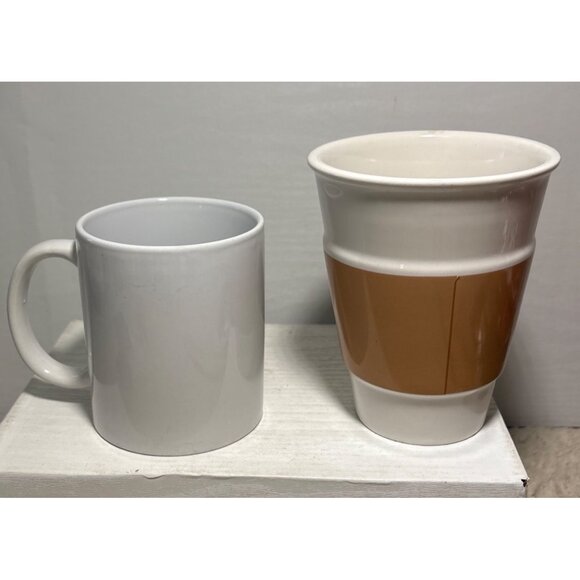 Central Perk FRIENDS Coffee Mug Set Of 2 Modern Gourmet Foods Ceramic Cups - Picture 4 of 9